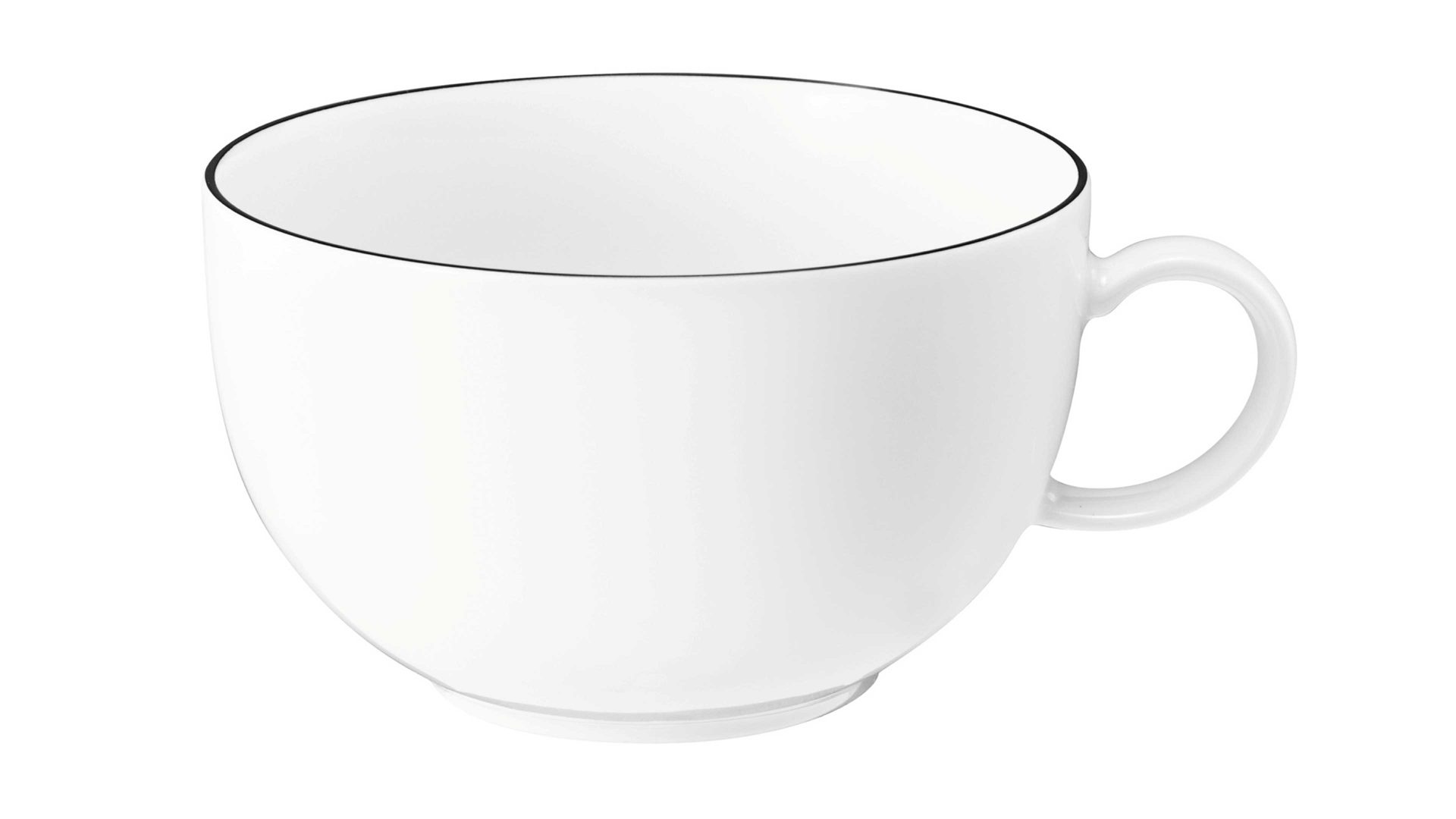 Kaffeetasse Interliving BEST BUDDYS! aus Porzellan in Weiß Interliving BEST BUDDYS! Lido – Milchkaffeetasse weißes Porzellan – ca. 350 ml