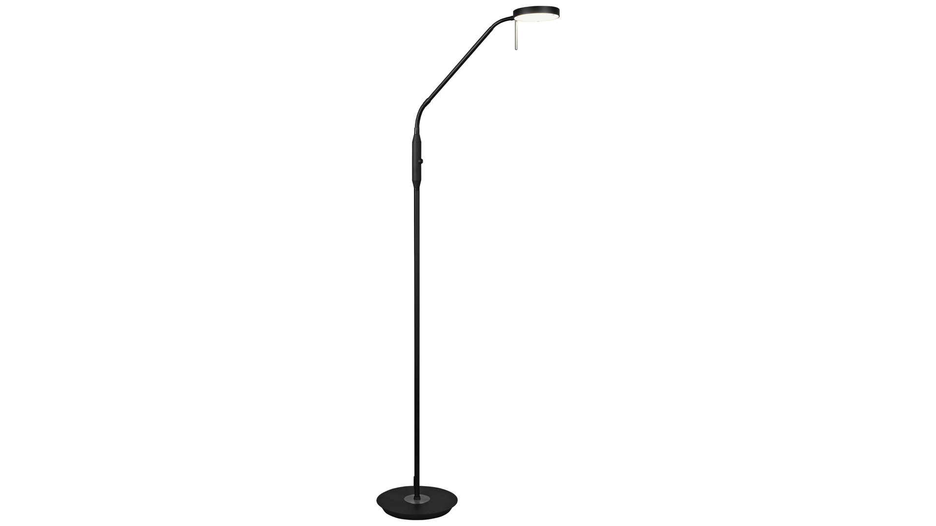 Stehleuchte Trio lighting for you aus Metall in Schwarz TRIO Stehleuchte Monza Schwarz  – Höhe ca. 145 cm