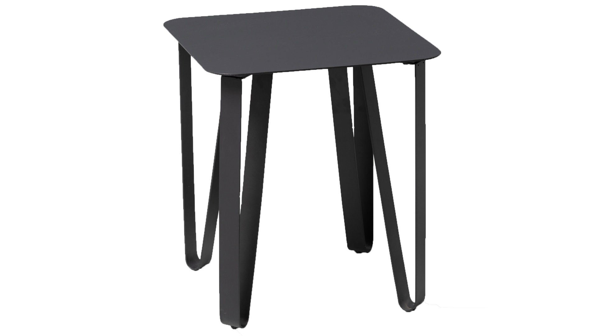 Beistelltisch M2 kollektion aus Metall in Schwarz Beistelltisch Emma 1 Schwarz – ca. 40 x 45 cm