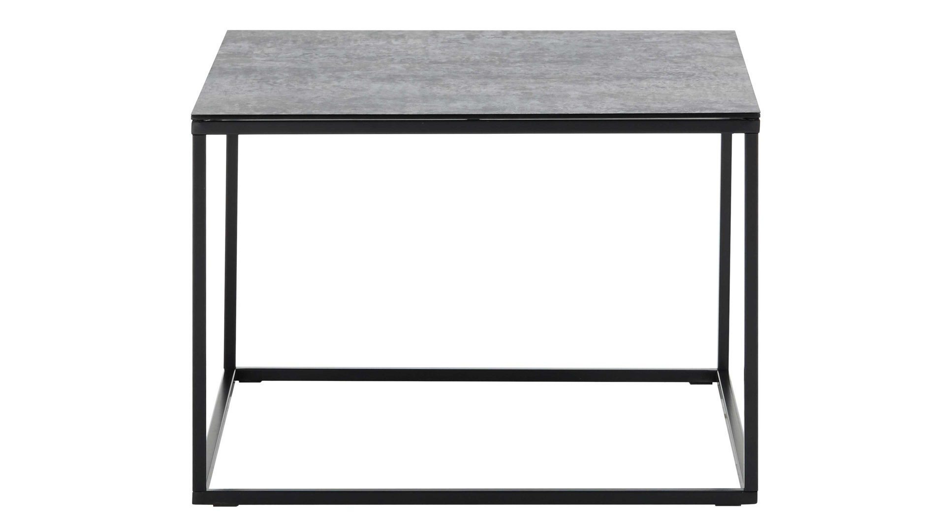 Couchtisch Mca furniture aus Glas in Grau Fargo Couchtisch Grau & Schwarz - ca. 60 x 60 cm