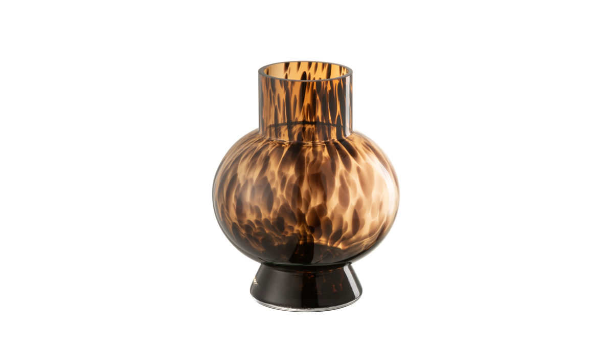 Vase Interliving BEST BUDDYS! aus Glas in Braun Interliving BEST BUDDYS! Vase African Desire braunes Glas - Höhe ca. 17 cm