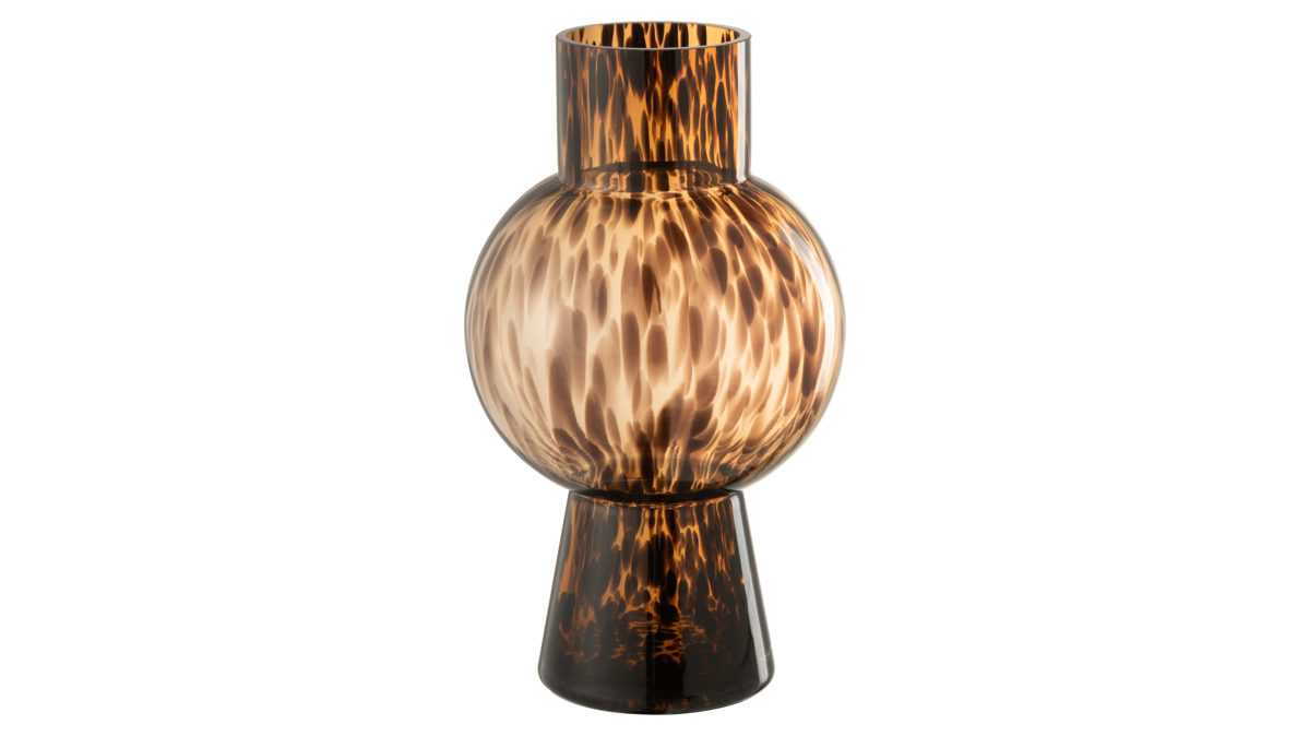 Vase Interliving BEST BUDDYS! aus Glas in Braun Interliving BEST BUDDYS! Vase African Desire braunes Glas - Höhe ca. 31 cm