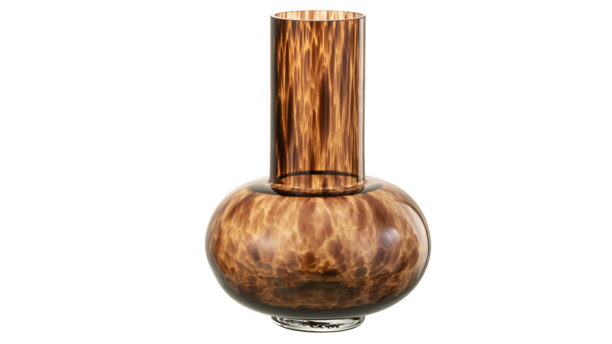 Vase Interliving BEST BUDDYS! aus Glas in Braun Interliving BEST BUDDYS! Vase African Desire braunes Glas - Durchmesser ca. 19 cm