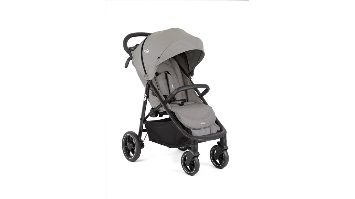 Allison gmbh aus Kunststoff Metall Stoff in Grau JOIE Buggy Litetrax PRO Dessin Pebble (grau) - inklusive Regenverdeck