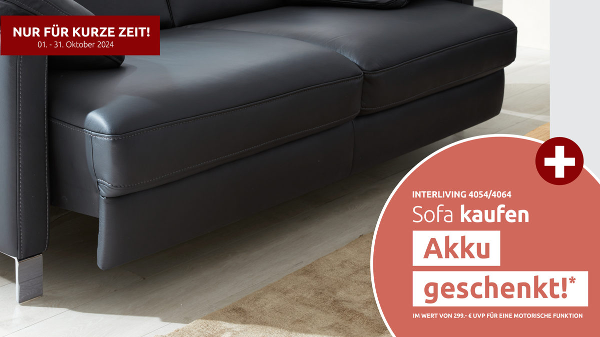 Funktion Interliving aus Metall in Transparent Interliving Sofa Serie 4054 – Sitzvorzug VZMo Funktions-Mehrpreis