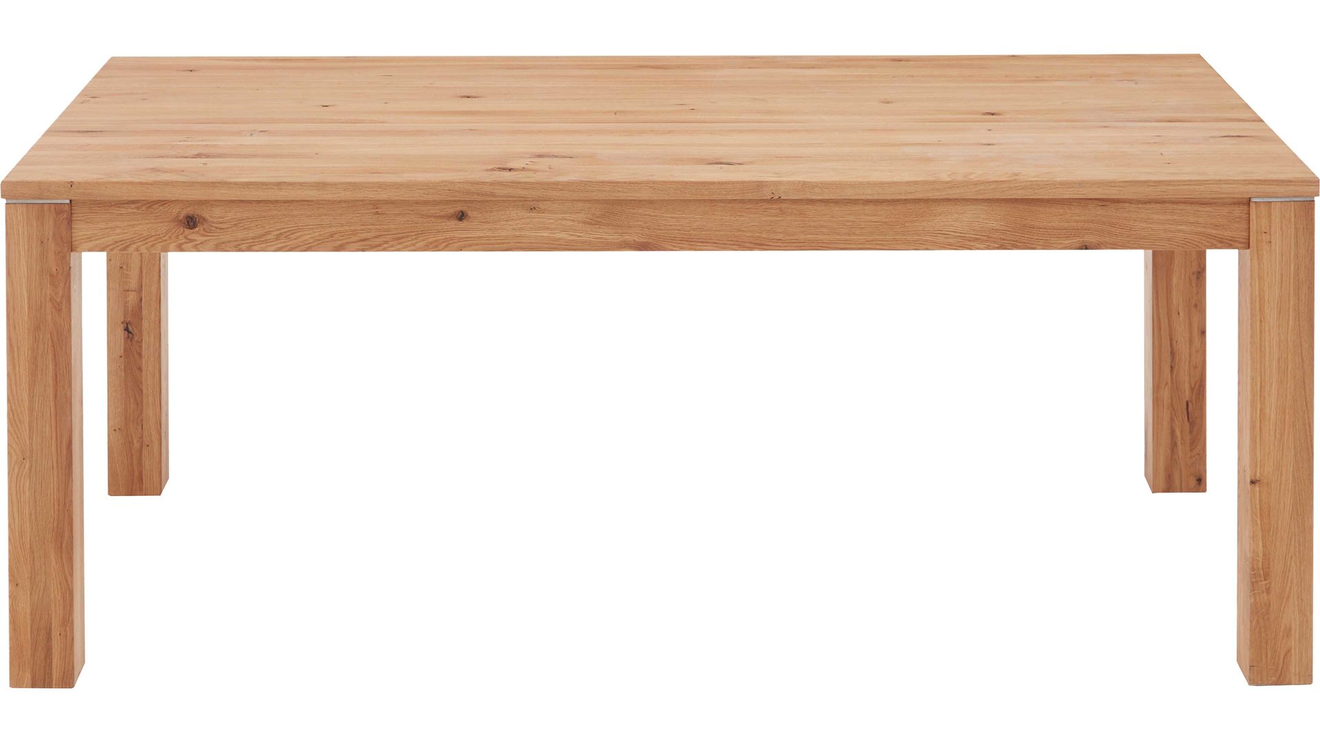 Esstisch Dudinger furniture aus Holz in Holzfarben Massivholz-Esstisch Ester Wildeiche – ca. 180 x 90 cm