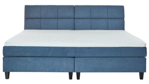 Boxspringbett Ada | nova butor aus Stoff in Blau Boxspringbett Fatena taubenblauer Stoffbezug EQE 16 – Liegefläche ca. 240 x 200 cm