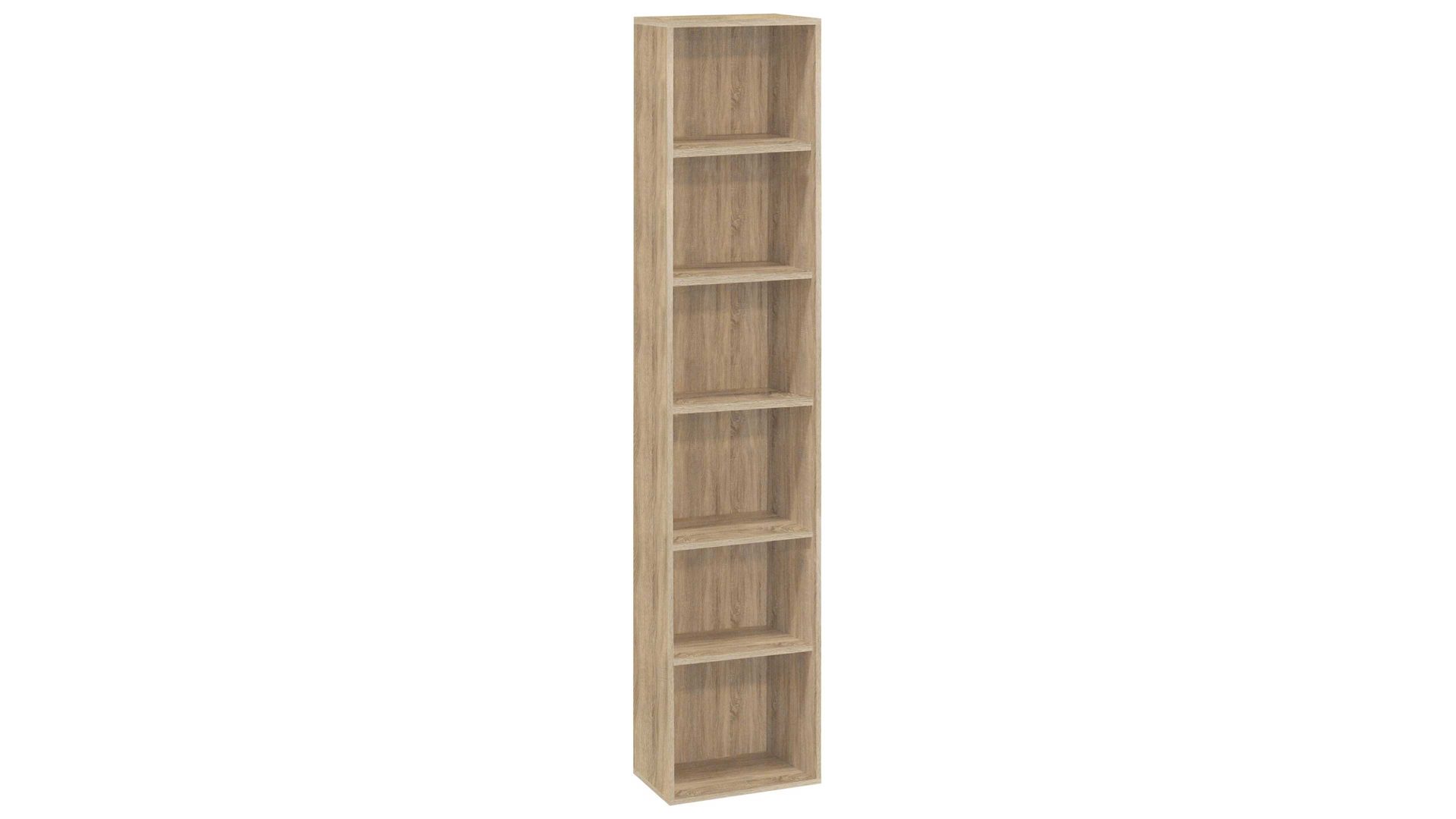 Regal Mäusbacher aus Holz in Holzfarben Aktenregal Mister Office Eiche sägerau – ca. 41 x 215 cm