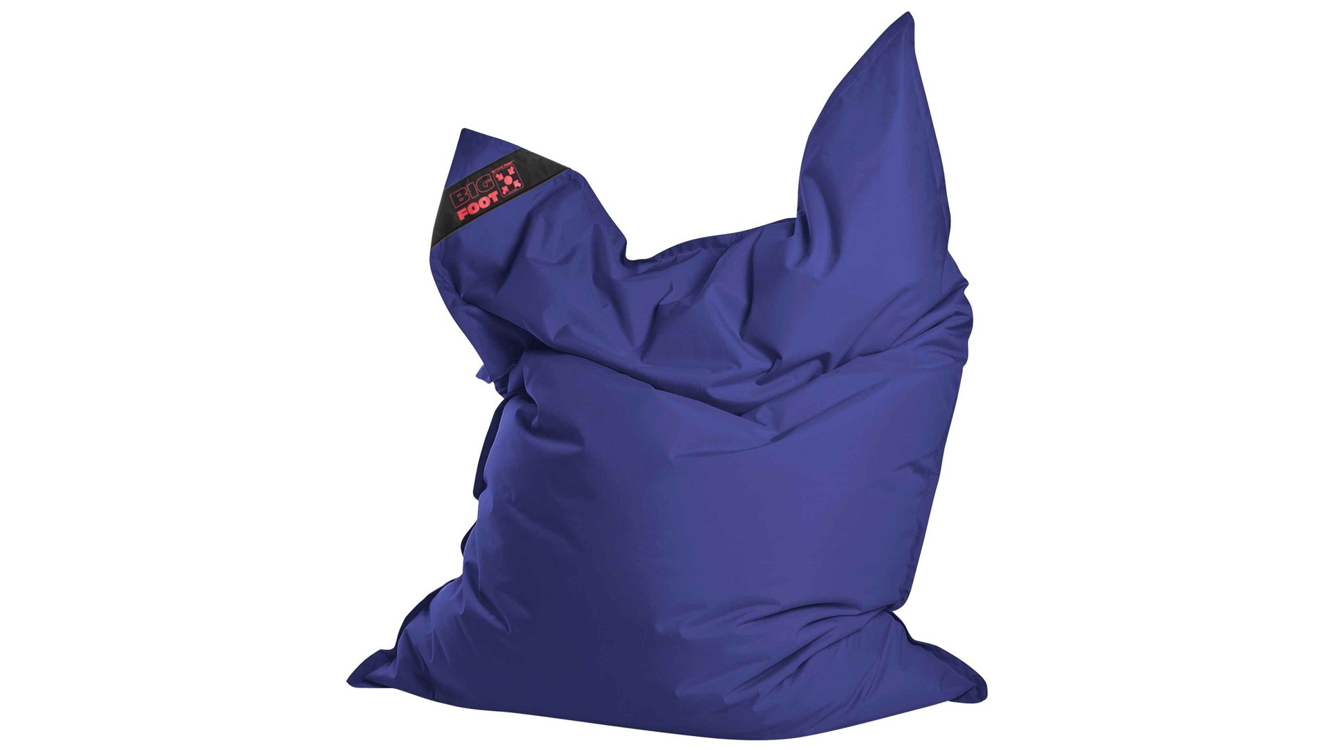 Sitzsack-Bodenkissen Magma sitting point aus Kunstfaser in Dunkelblau SITTING POINT Sitzsack bigfoot scuba® - Sitzmöbel dunkelblaue Kunstfaser - ca. 130 x 170 cm