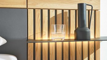 Möbelbeleuchtung Interliving aus Kunststoff in Weiß Interliving Schlafzimmer Serie 1029 – Paneel-Beleuchtung 3,6 Watt