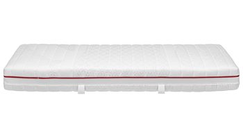 Federkernmatratze comfortmaster besser sitzen, liegen, leben aus Stoff in Weiß Comfortmaster Matratze Comfort T H3, Taschenfederkern – Liegefläche ca. 90 x 190 cm