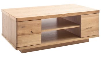 Couchtisch Mca furniture aus Holz in Holzfarben Wohnprogramm Barcelona - Couchtisch geölte Balkeneiche – ca. 115 x 65 cm